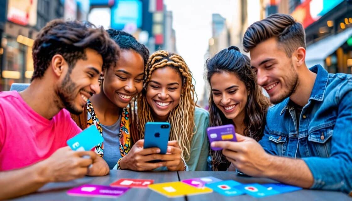 Tellafriendskortet: Socialt nätverkande möter finans