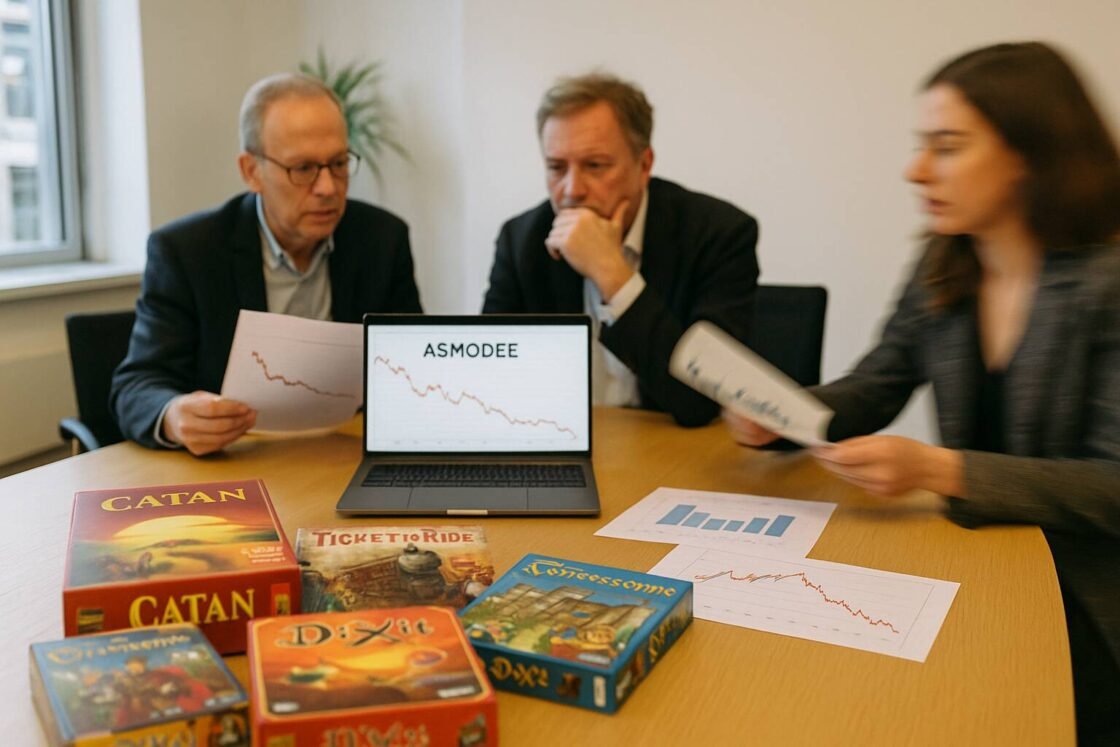 Djupgående analys av Asmodee Groups finansiella ställning, marknadsdominans och tillväxtpotential efter börsnoteringen på NASDAQ.